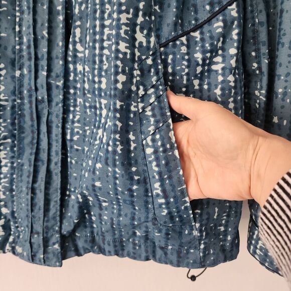 Columbia Blue Bugaboo Interchange Water Resistant Hooded Zip Front Jacket size M - Picture 3 of 13